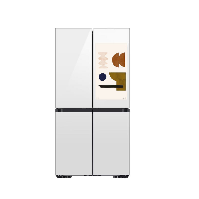 636 L Tủ Lạnh Bespoke 4 Cửa -AI Family Hub™+ 32 Inch, Trắng Thạch Anh
