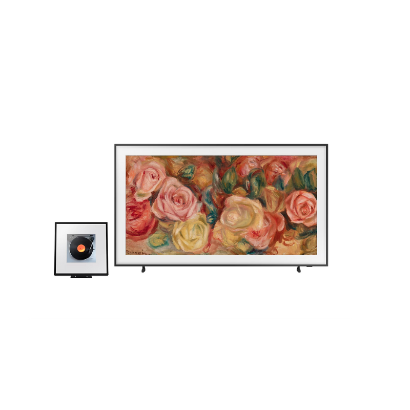 75 Inch The Frame LS03D QLED 4K Chế độ tranh Art Mode Smart TV (2024) và Loa Tranh Music Frame HW-LS60D 2.1 kênh không dây (2024)